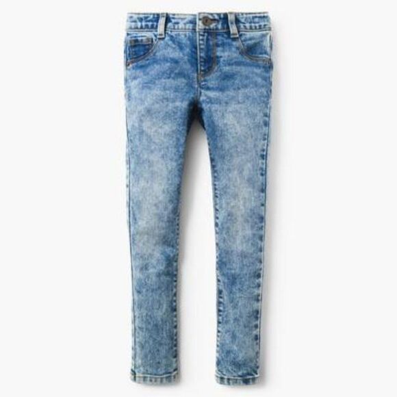 Crazy 8 BLUE Stonewashed Denim Jegging - Picture 1 of 6